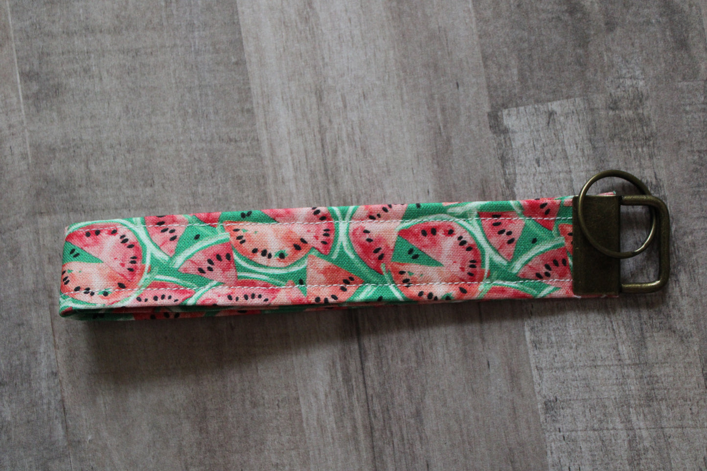 Watermelon Key Fob Wristlet