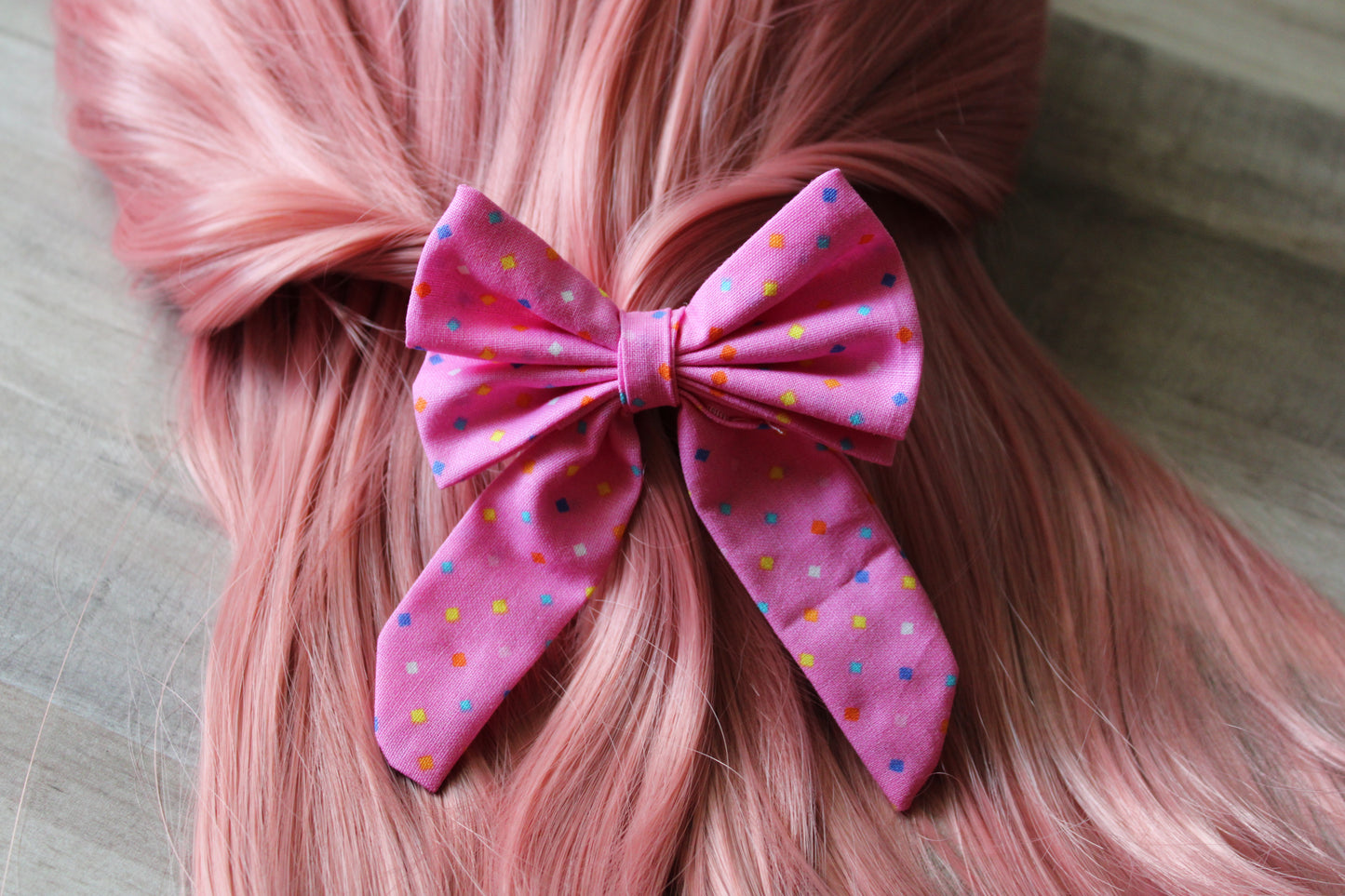 Pink Coquette Mini Bow