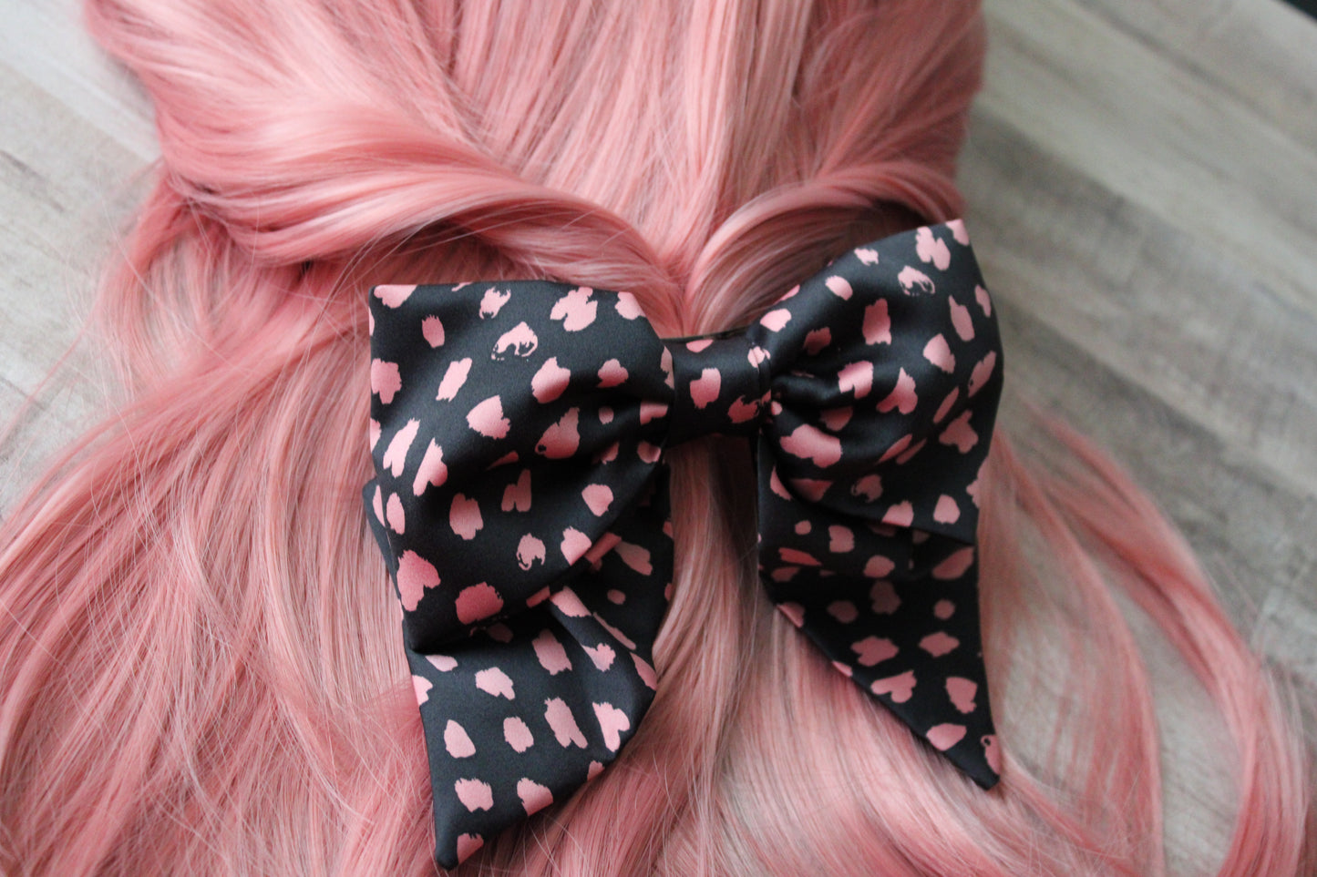 Cheetah Print  Coquette Bow