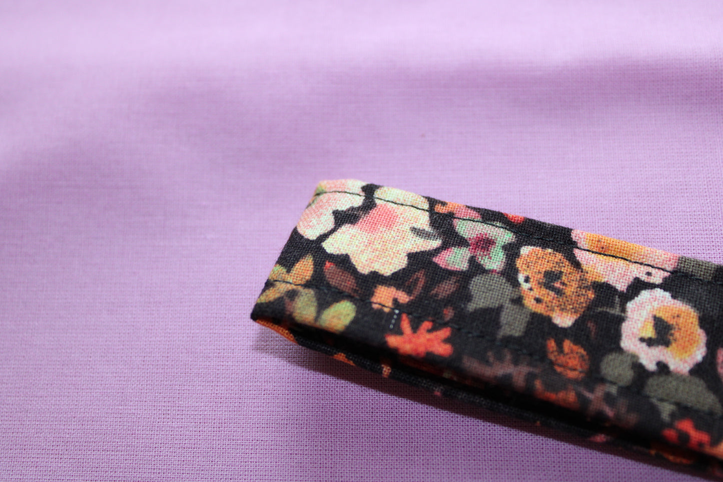 Autumn floral key fob